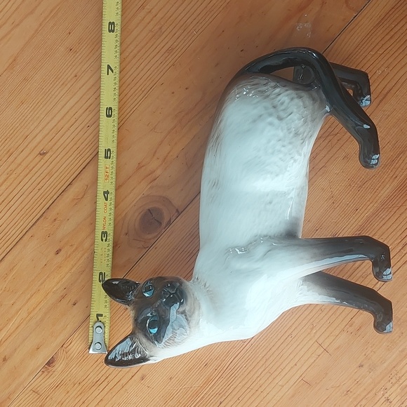 Vintage Beswick England Ceramic Siamese Cat - Picture 8 of 9